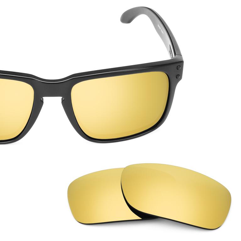 Oak&ban - Lentes polarizadas de repuesto para gafas de sol Oakley Holbrook,  multiopciones, con paño para lentes